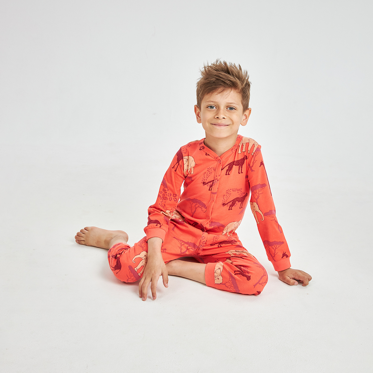 Комбинезон для сна для мальчика "Джунгли" KOGANKIDS — фото 8