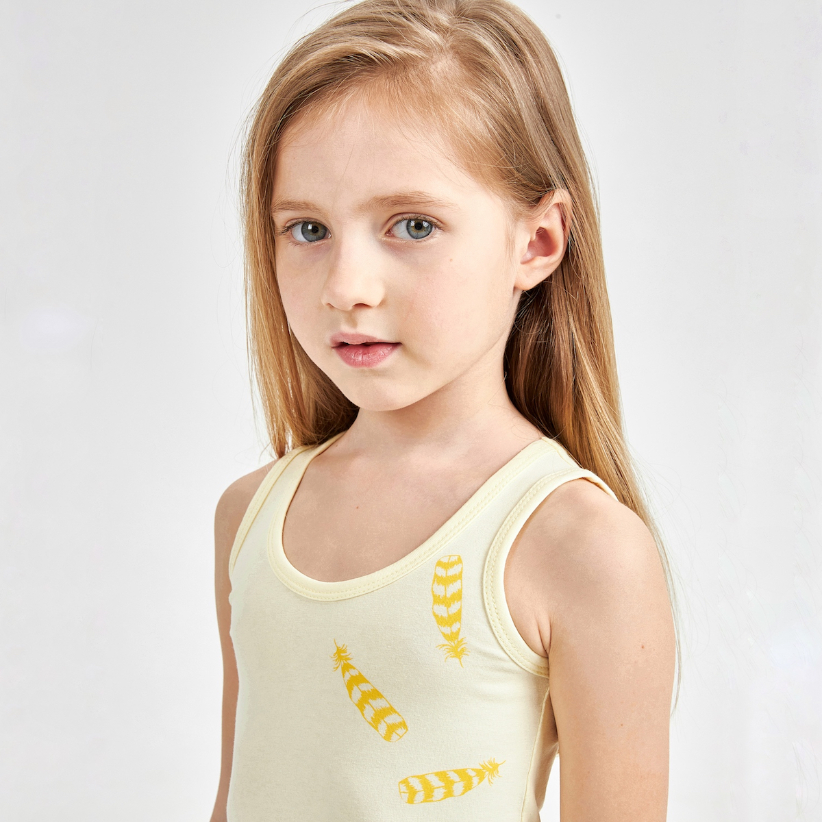 Ванильная майка для девочки KOGANKIDS — фото 6