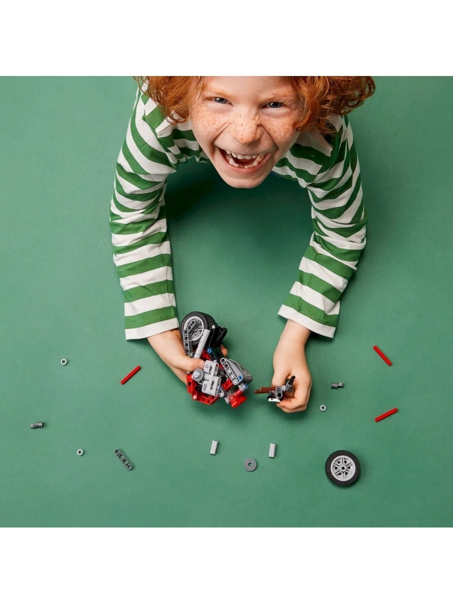 Конструктор LEGO Technic 42132 Мотоцикл — фото 16