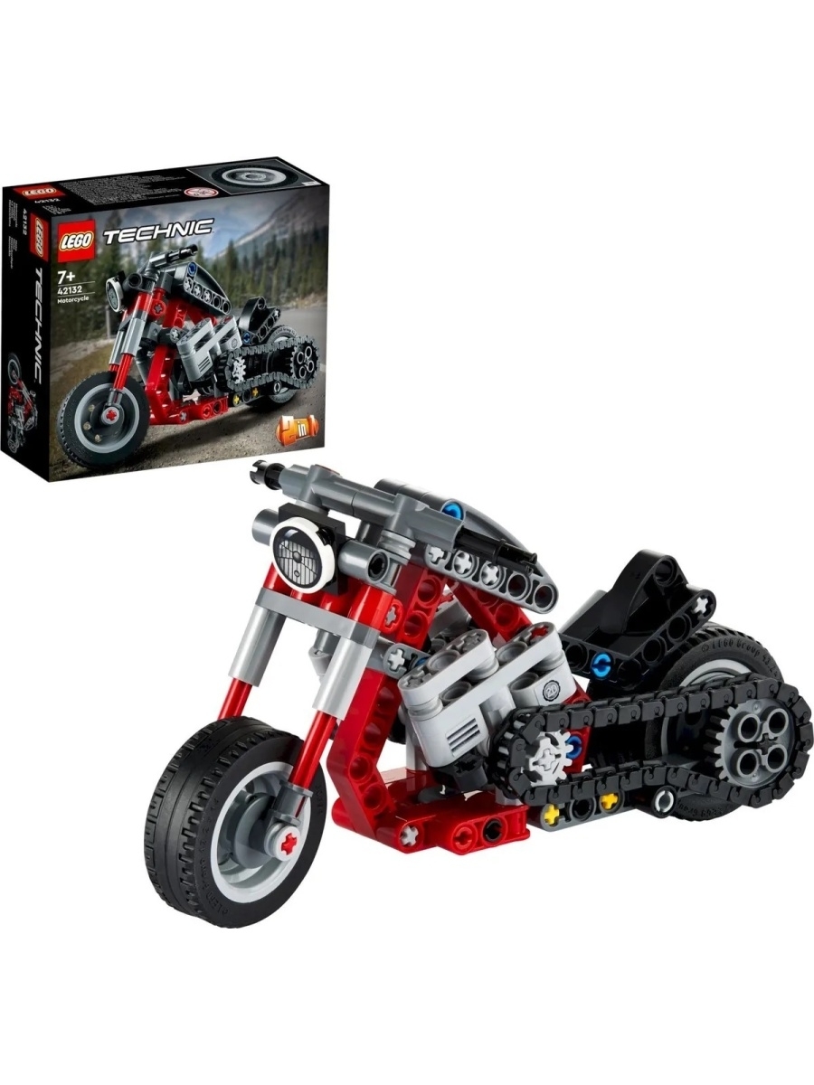 Конструктор LEGO Technic 42132 Мотоцикл — фото 11