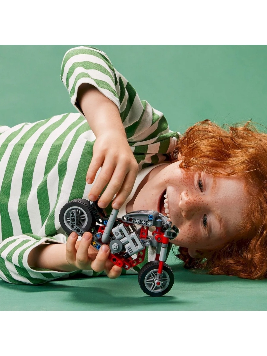 Конструктор LEGO Technic 42132 Мотоцикл — фото 15