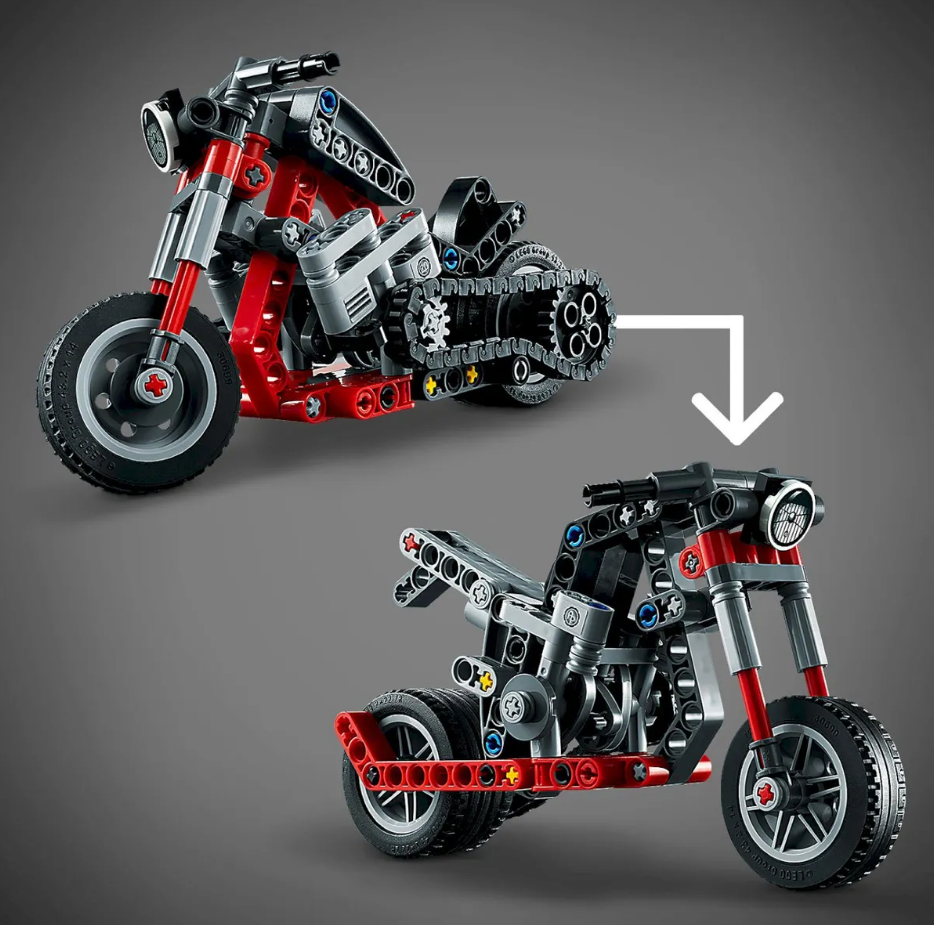 Конструктор LEGO Technic 42132 Мотоцикл — фото 5
