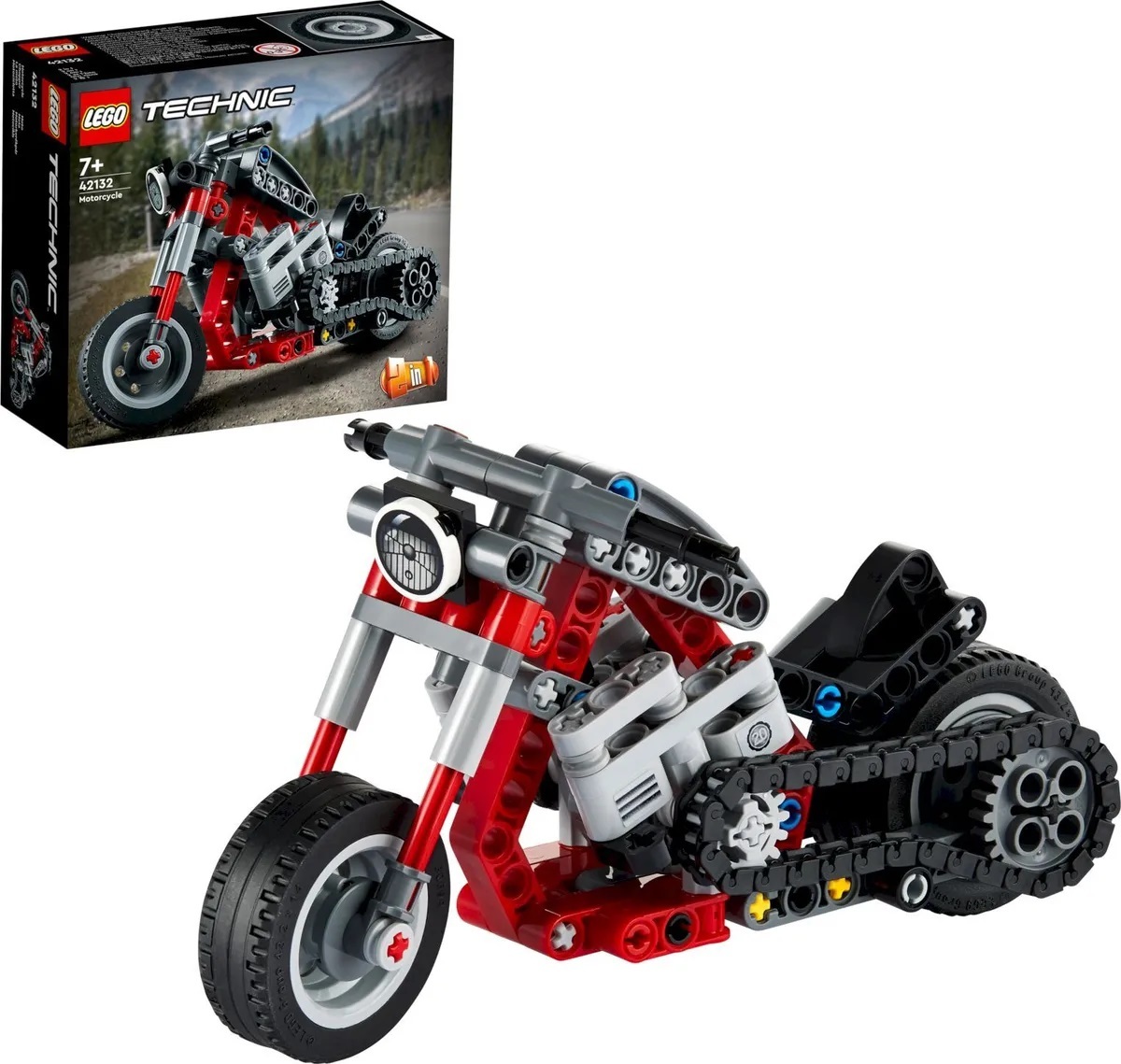 Конструктор LEGO Technic 42132 Мотоцикл — фото 2