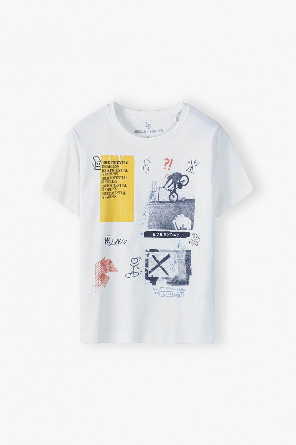 Футболка для мальчиков LINCOLN & SHARKS