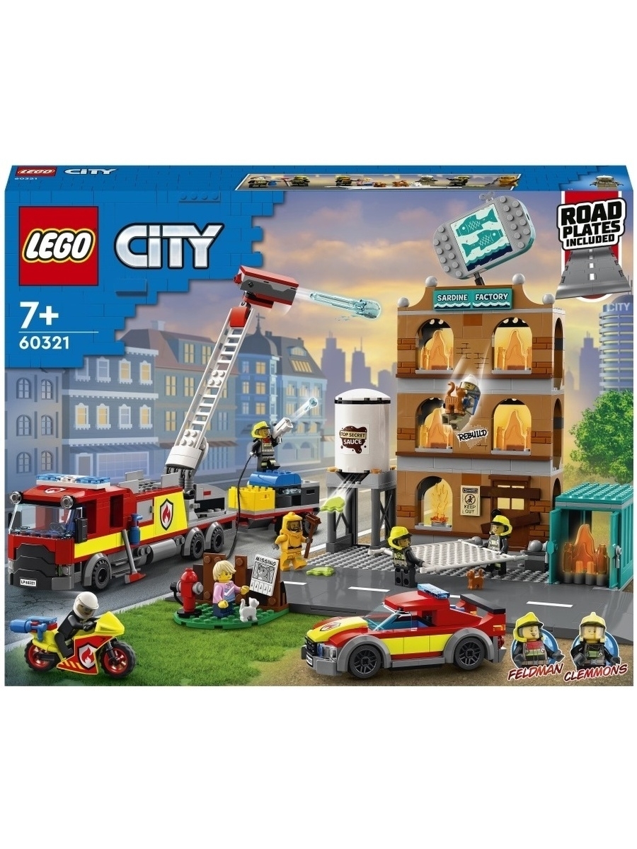Конструктор LEGO City Fire 60321 Пожарная команда — фото 11