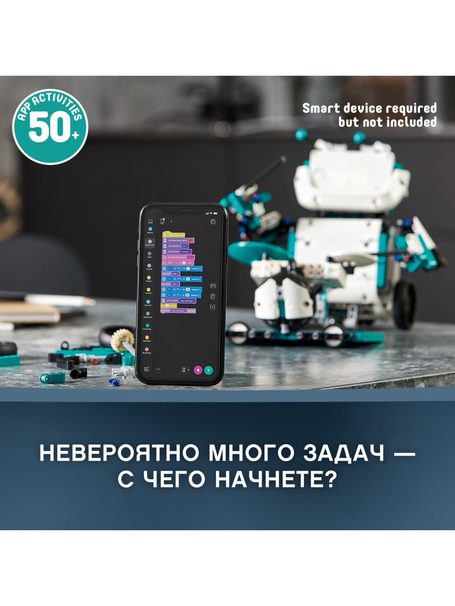 Конструктор LEGO MINDSTORMS EV3 51515 Робот-изобретатель — фото 7