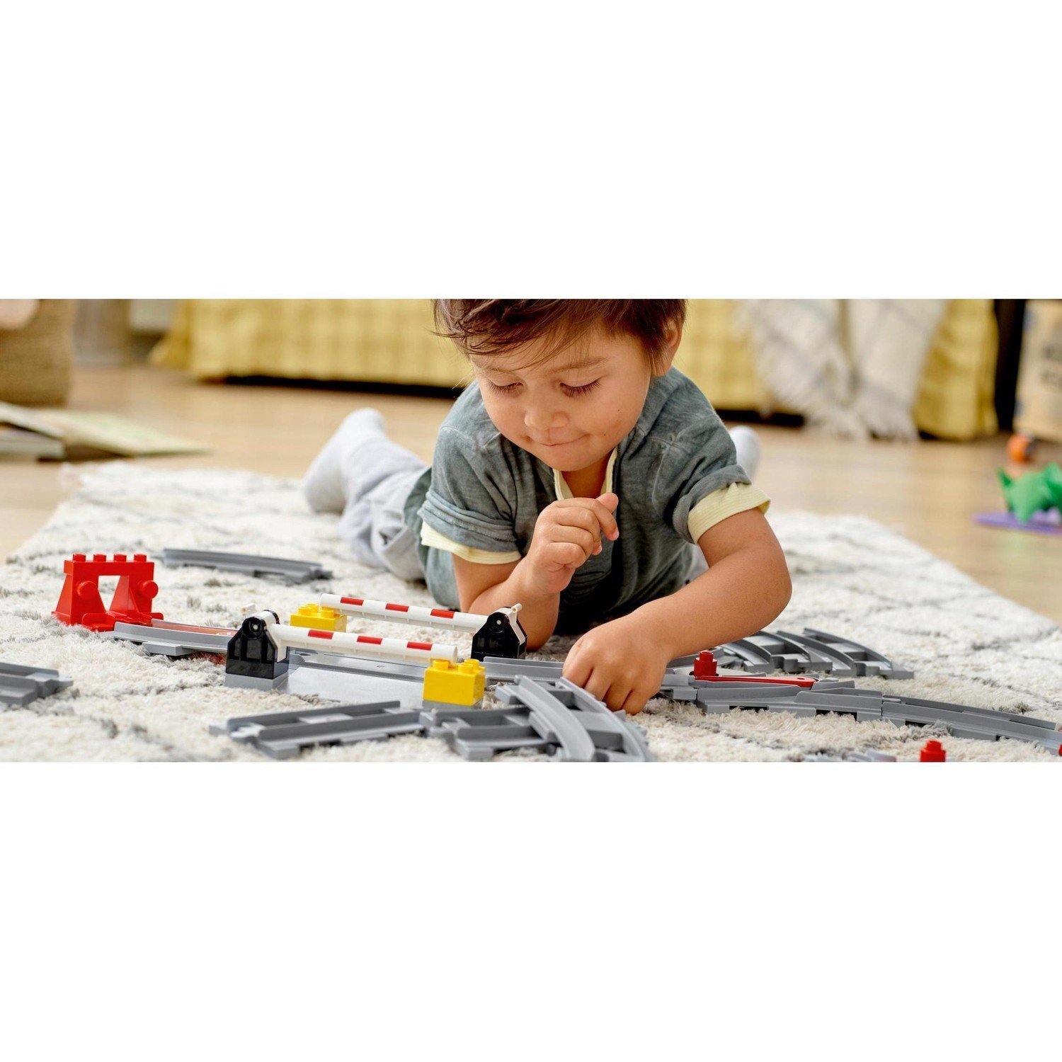 Конструктор LEGO DUPLO Town 10882 Рельсы — фото 7