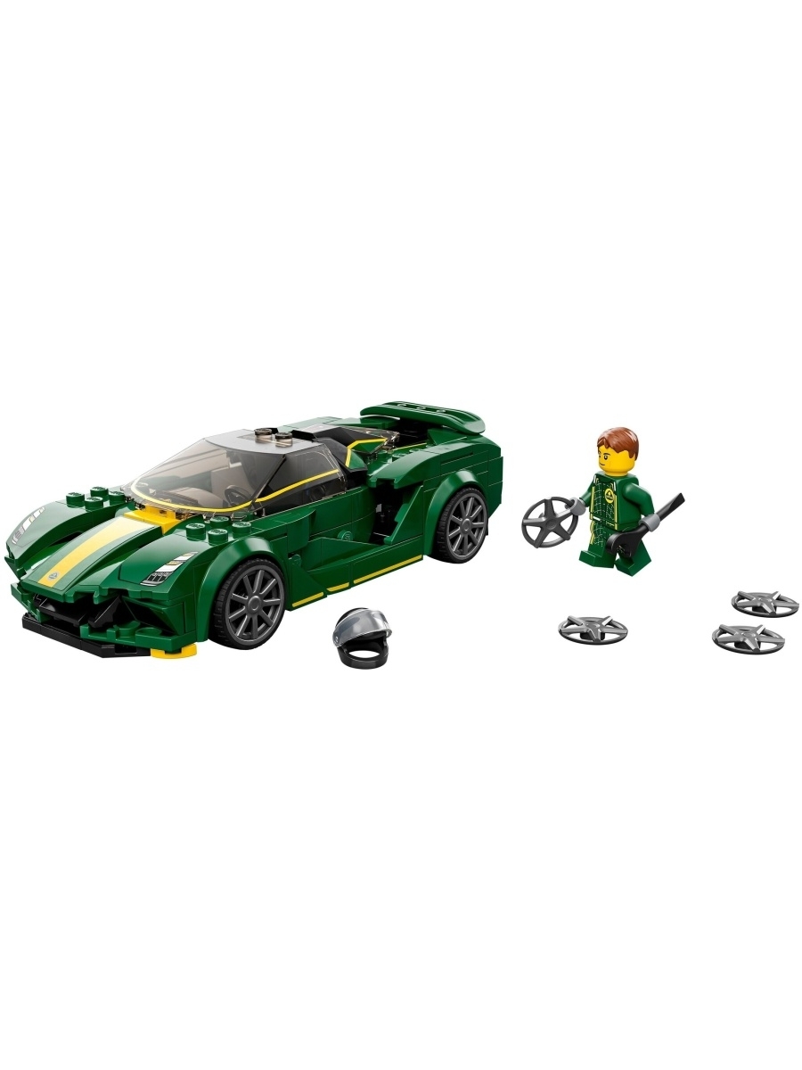 Конструктор LEGO Speed Champions 76907 Lotus Evija — фото 17