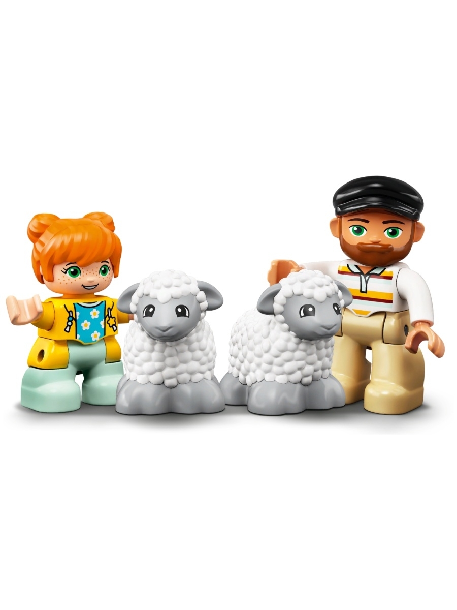 Конструктор LEGO DUPLO Town 10950 Фермерский трактор и животные — фото 23