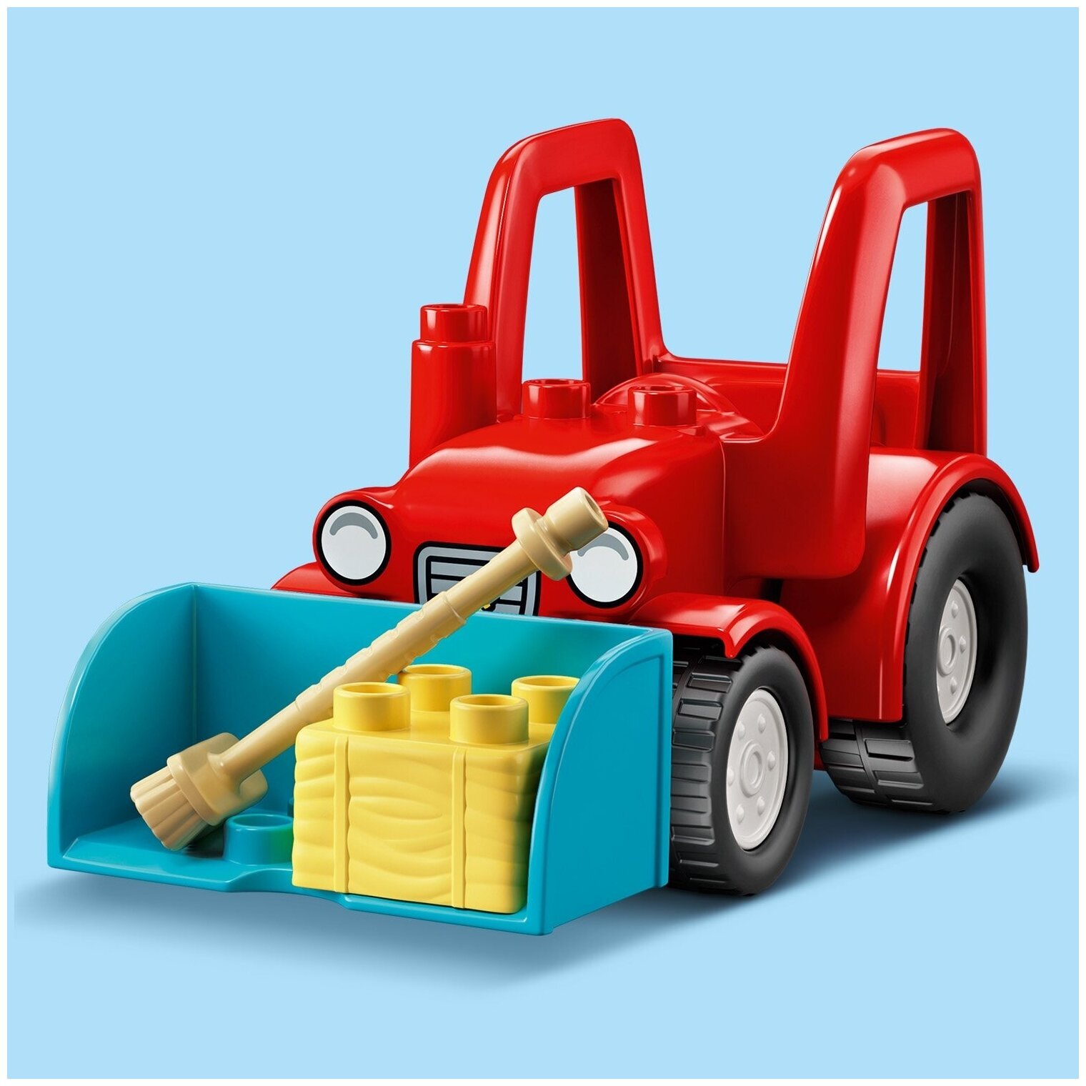 Конструктор LEGO DUPLO Town 10950 Фермерский трактор и животные — фото 12