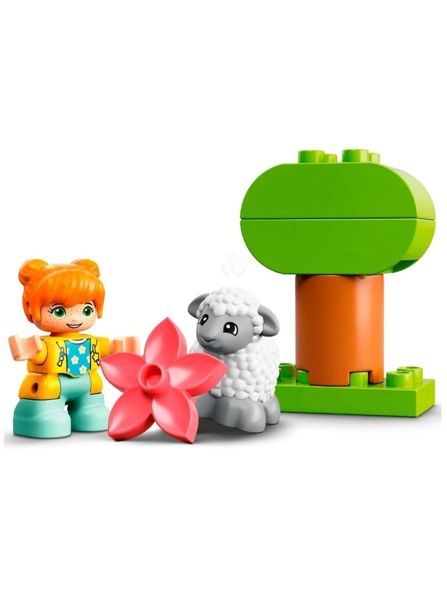 Конструктор LEGO DUPLO Town 10950 Фермерский трактор и животные — фото 24