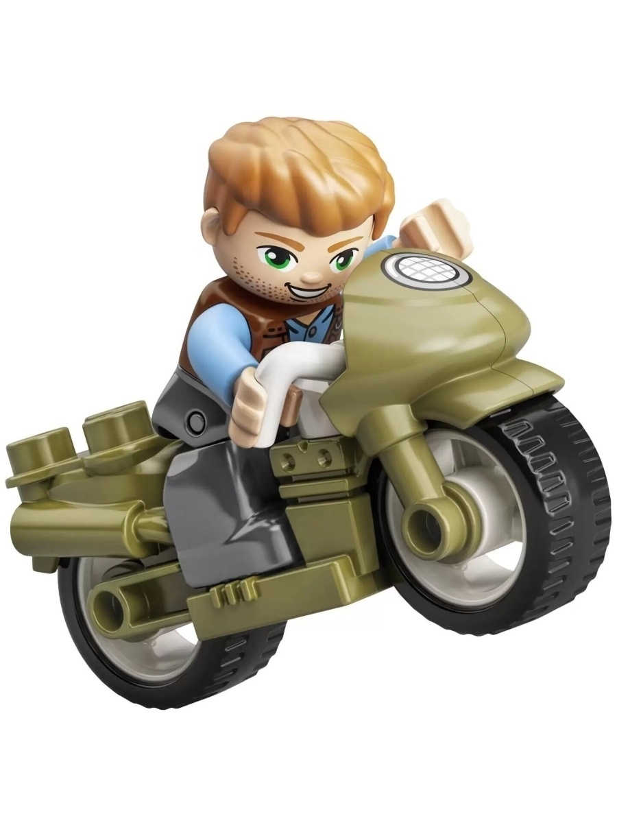Конструктор LEGO DUPLO Jurassic World 10939 Побег динозавров: тираннозавр и трицератопс — фото 25