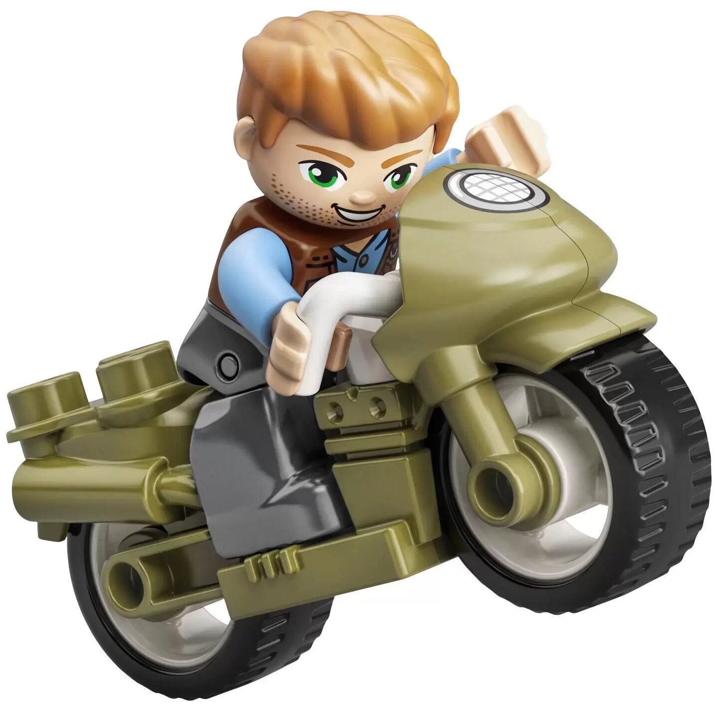Конструктор LEGO DUPLO Jurassic World 10939 Побег динозавров: тираннозавр и трицератопс — фото 6