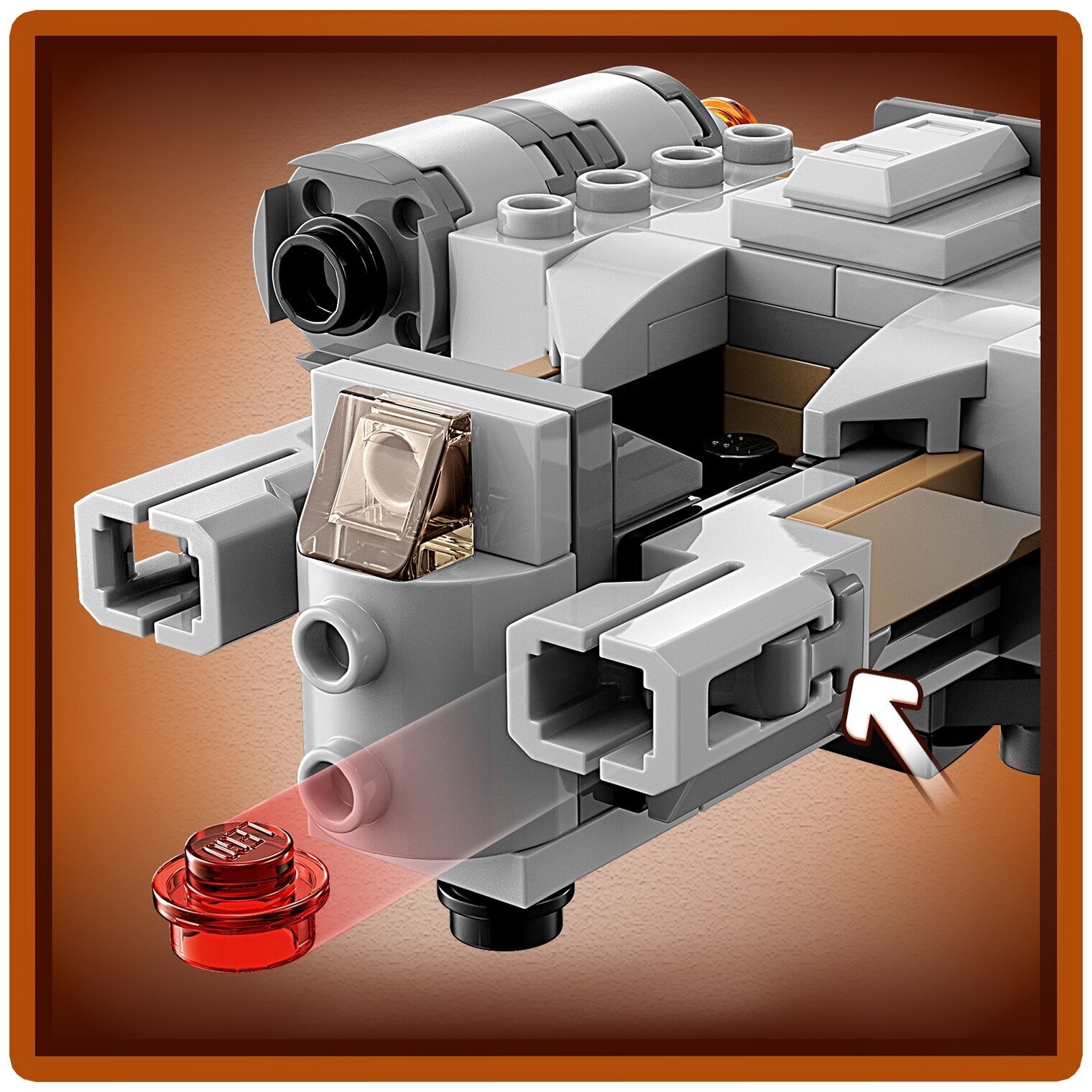 Конструктор LEGO Star Wars Mandalorian 75321 Микрофайтер «Лезвие бритвы» — фото 6
