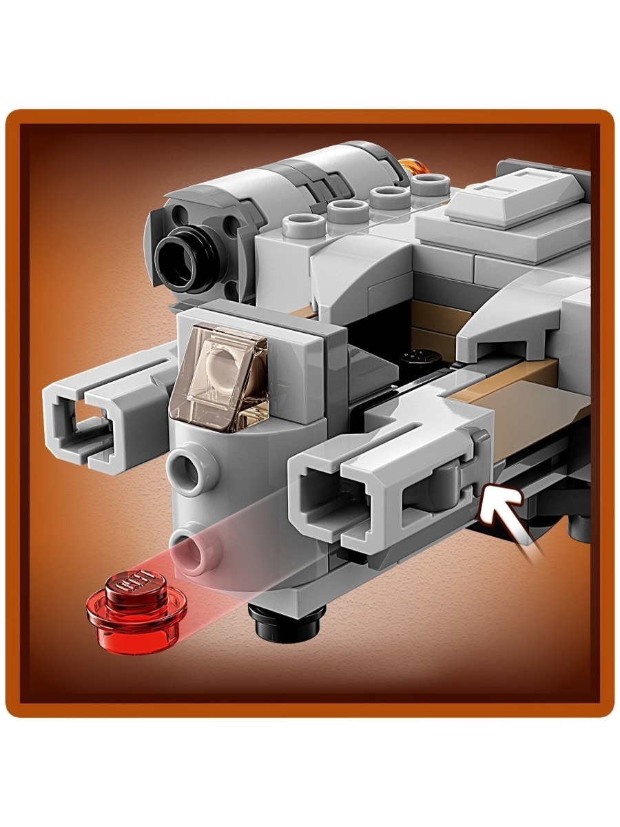 Конструктор LEGO Star Wars Mandalorian 75321 Микрофайтер «Лезвие бритвы» — фото 18