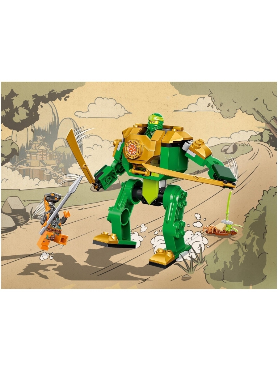 Конструктор LEGO Ninjago 71757 Робот-ниндзя Ллойда — фото 28
