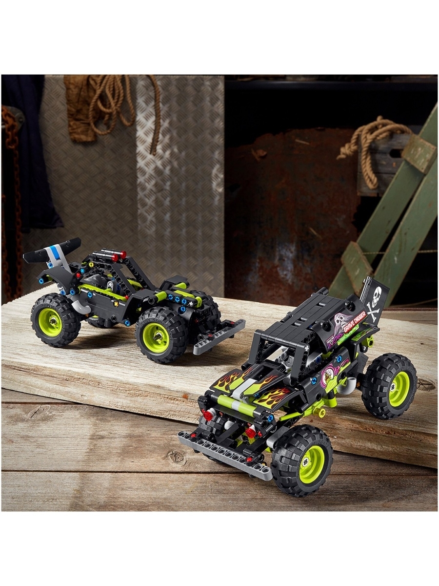 Конструктор LEGO Technic 42118 Monster Jam Grave Digger — фото 19