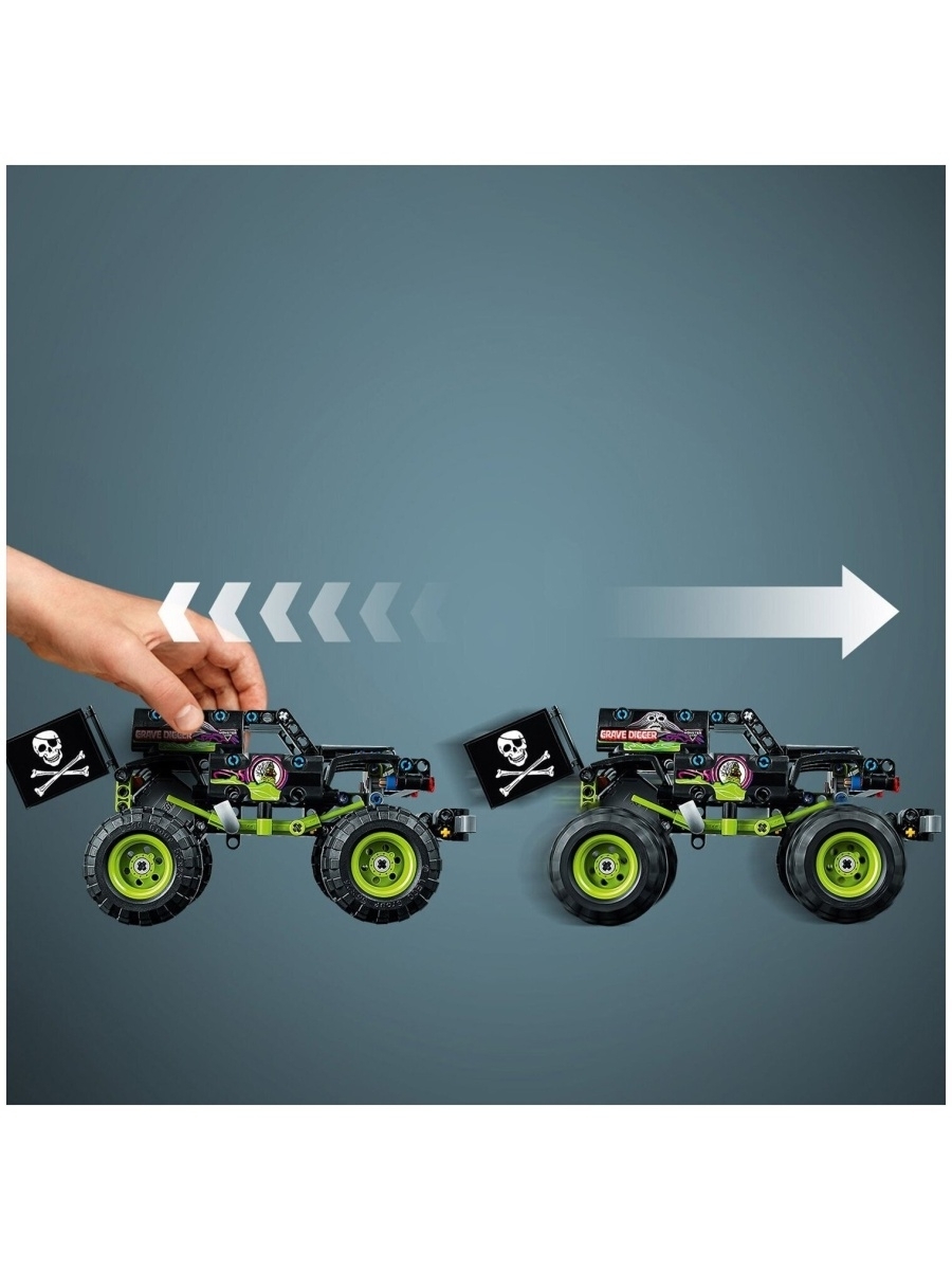 Конструктор LEGO Technic 42118 Monster Jam Grave Digger — фото 21