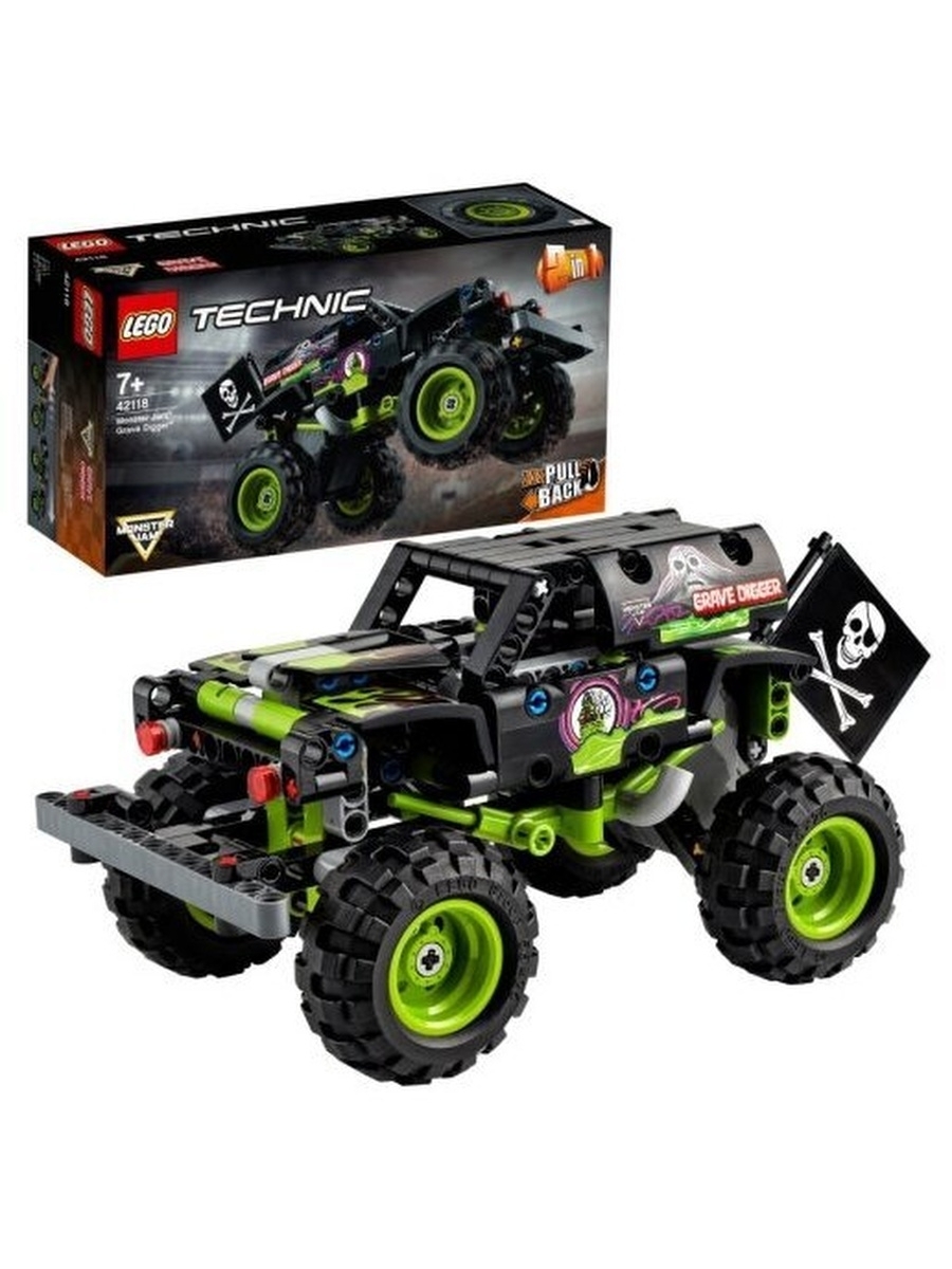 Конструктор LEGO Technic 42118 Monster Jam Grave Digger — фото 15