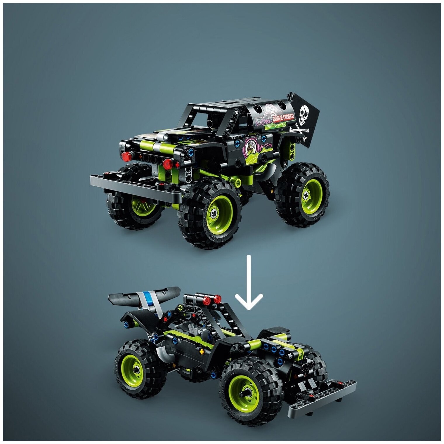 Конструктор LEGO Technic 42118 Monster Jam Grave Digger — фото 8