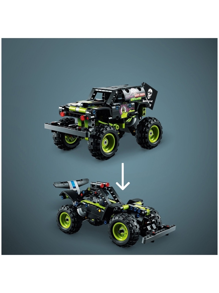 Конструктор LEGO Technic 42118 Monster Jam Grave Digger — фото 20