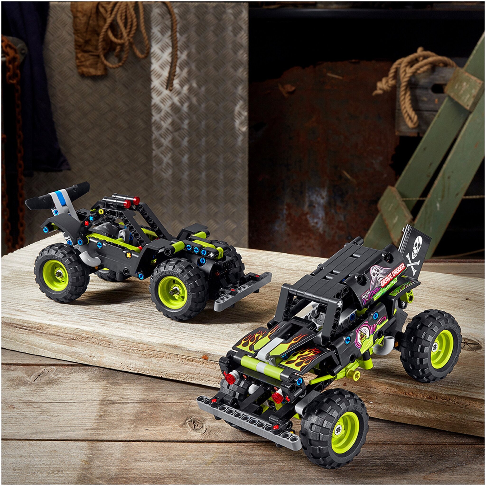 Конструктор LEGO Technic 42118 Monster Jam Grave Digger — фото 7