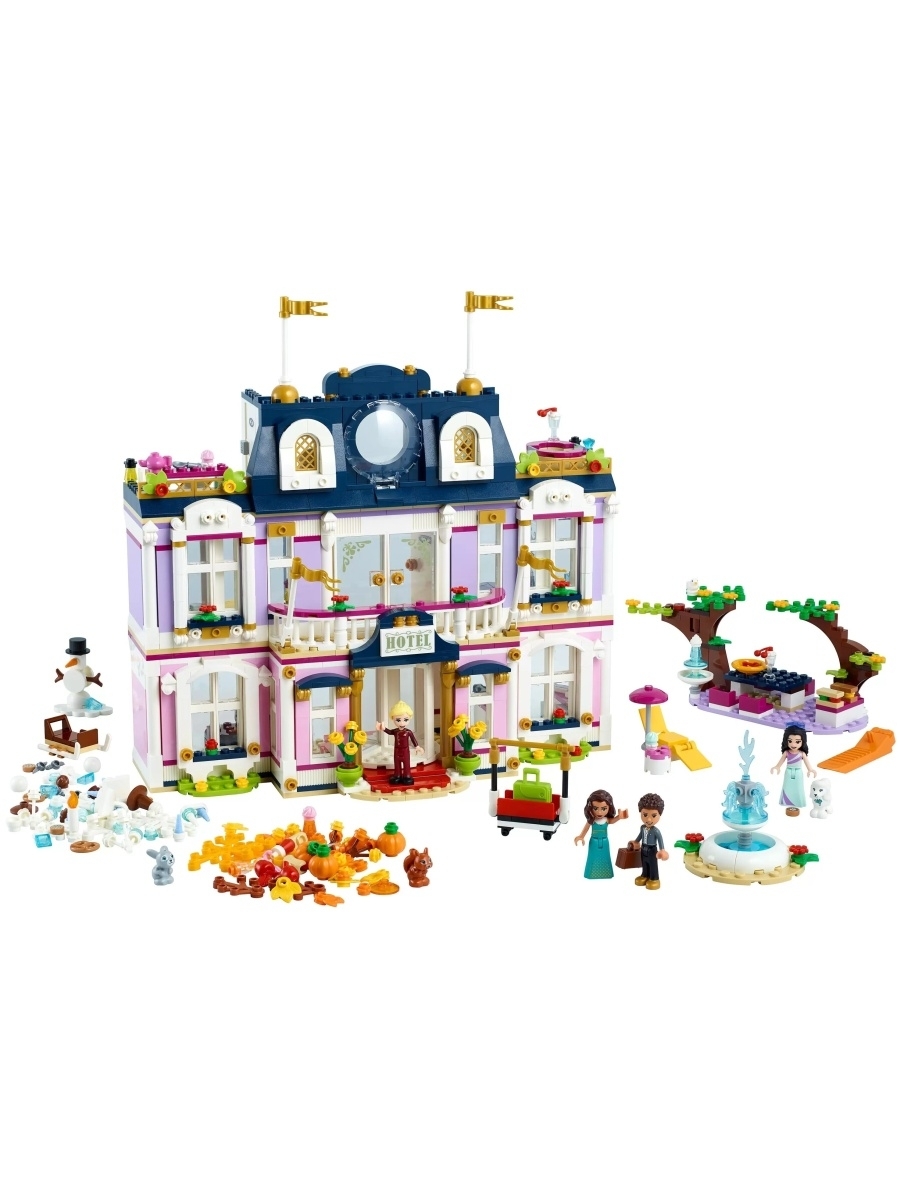 Конструктор LEGO Friends 41684 Гранд-отель Хартлейк Сити — фото 29