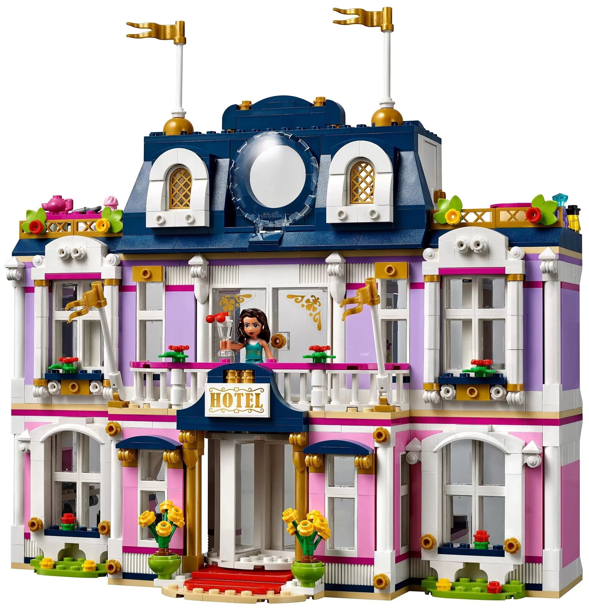 Конструктор LEGO Friends 41684 Гранд-отель Хартлейк Сити — фото 7