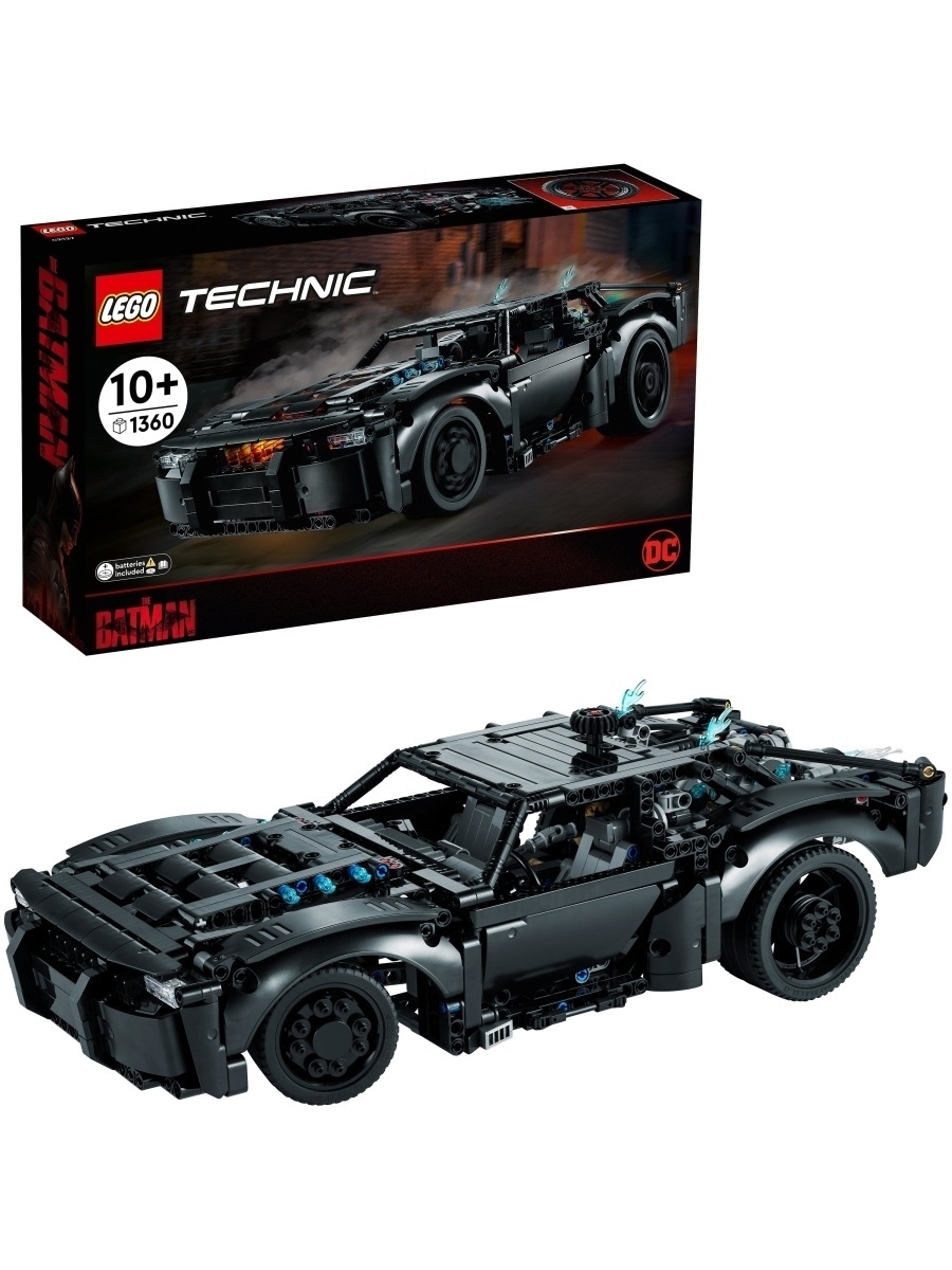 Конструктор LEGO Technic 42127 Бэтмен: Бэтмобиль — фото 12