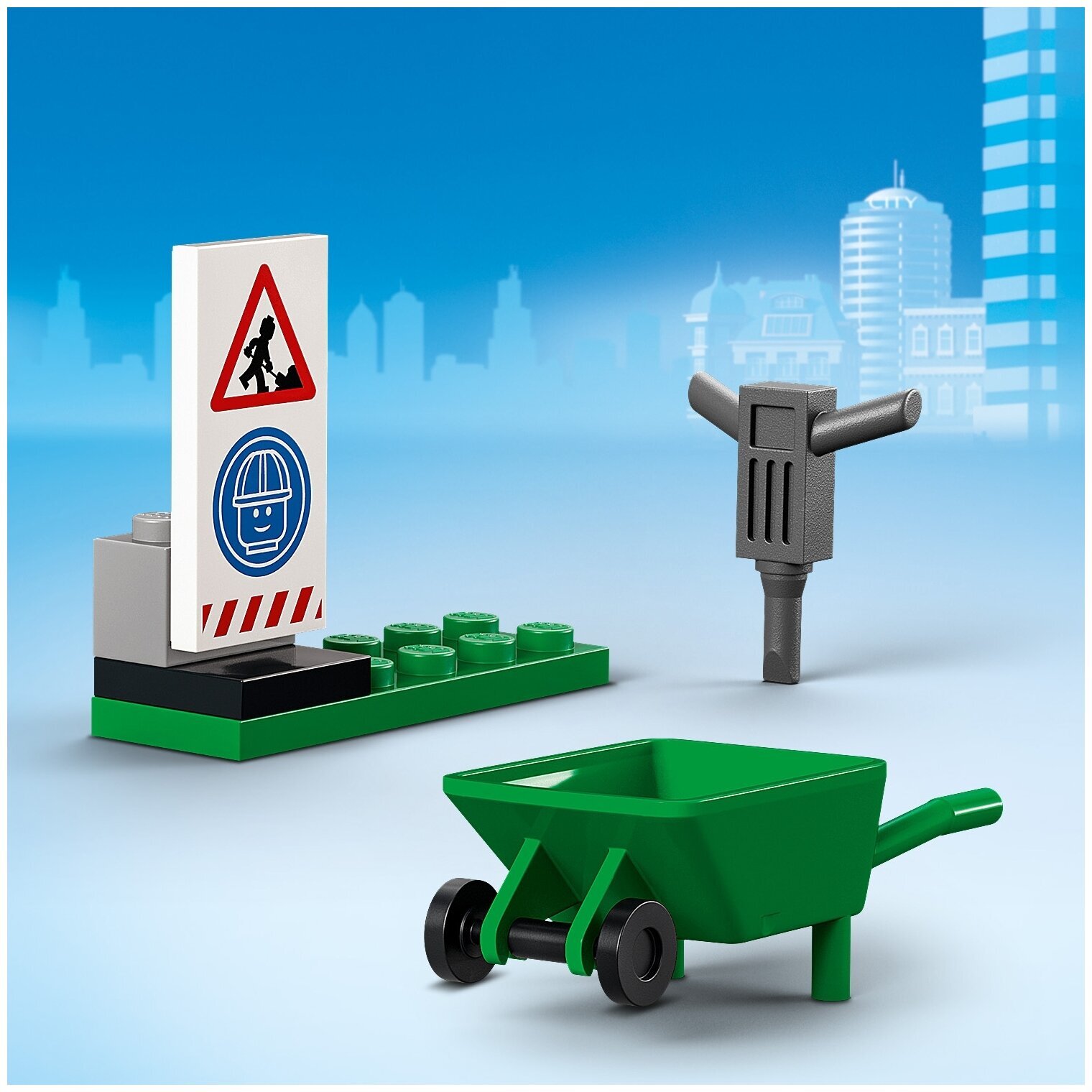Конструктор LEGO City Great Vehicles 60325 Бетономешалка — фото 8