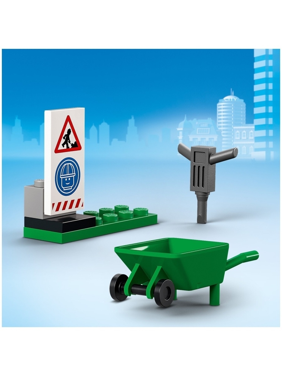 Конструктор LEGO City Great Vehicles 60325 Бетономешалка — фото 21