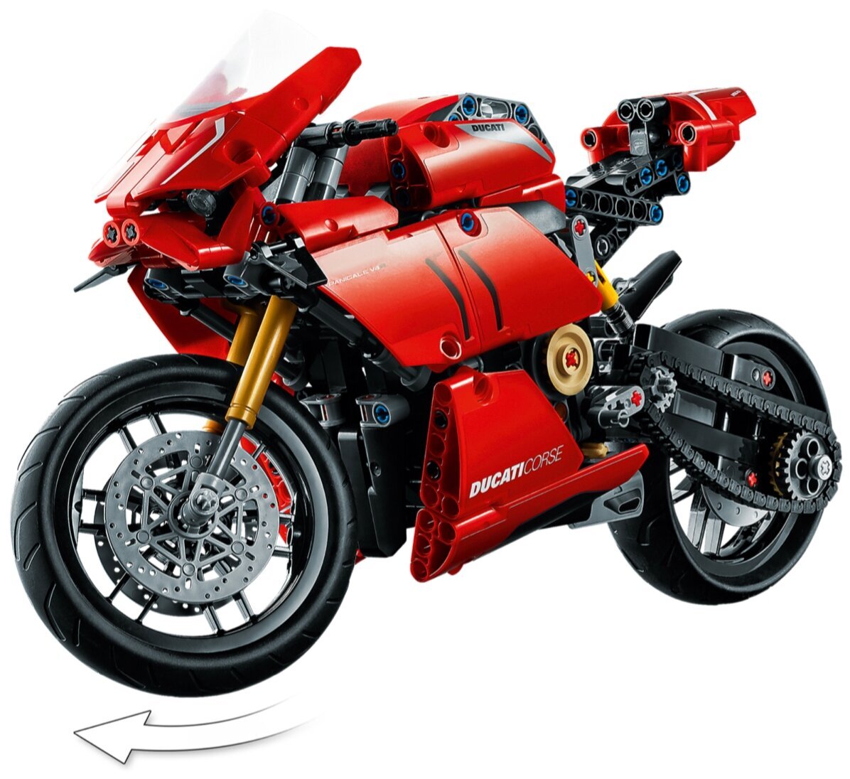 Конструктор LEGO Technic 42107 Ducati Panigale V4 R — фото 6