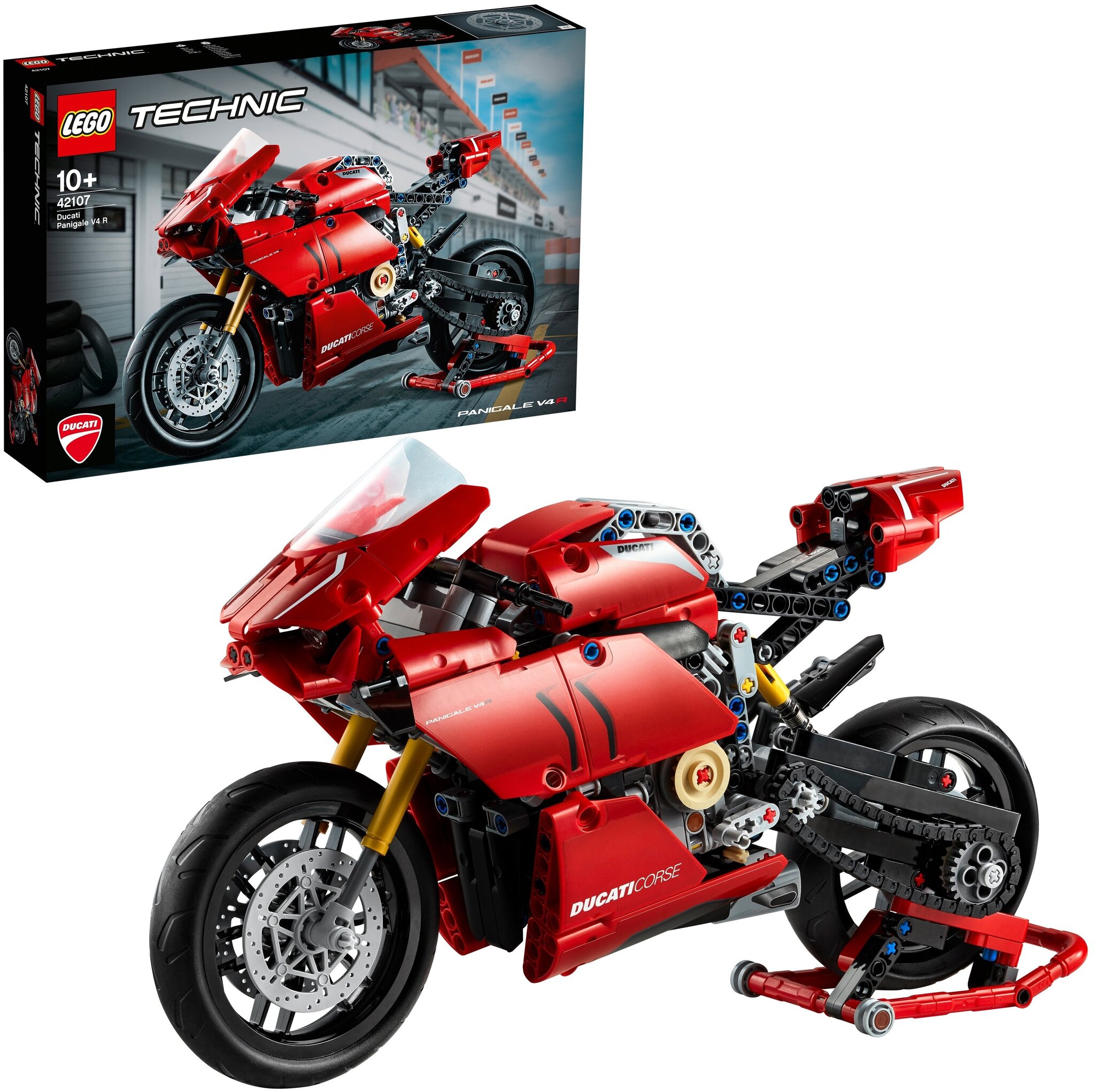 Конструктор LEGO Technic 42107 Ducati Panigale V4 R — фото 3