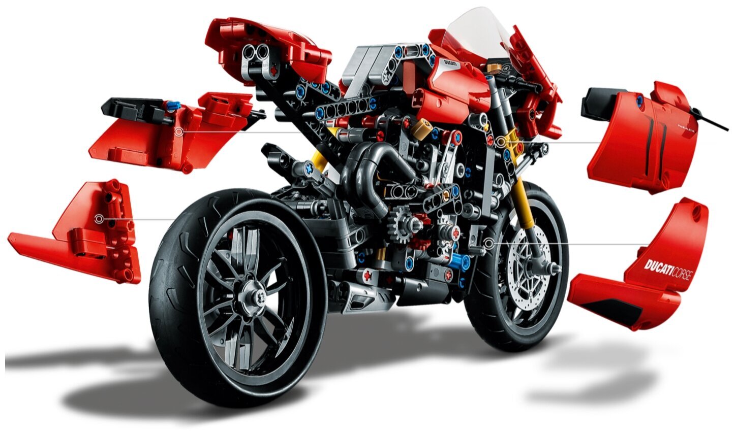 Конструктор LEGO Technic 42107 Ducati Panigale V4 R — фото 8