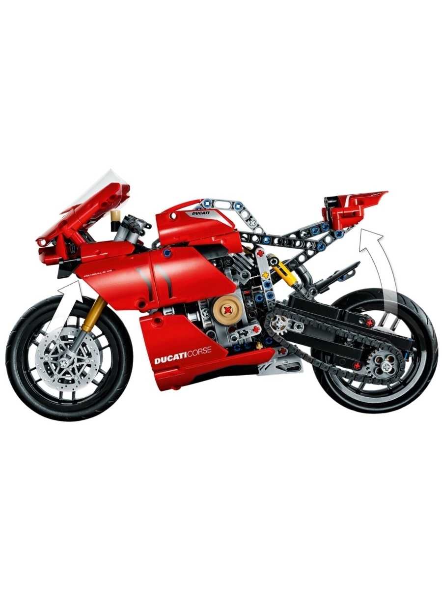 Конструктор LEGO Technic 42107 Ducati Panigale V4 R — фото 26