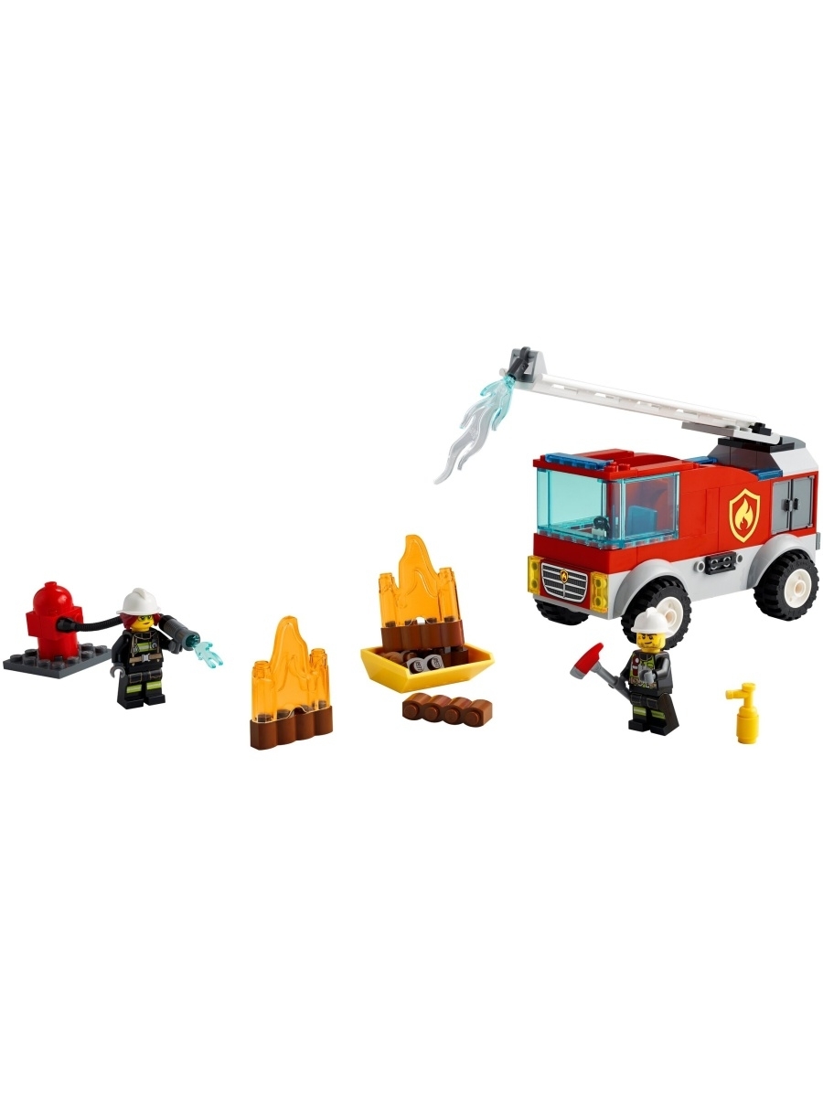 Конструктор LEGO City Fire 60280 Пожарная машина с лестницей — фото 19