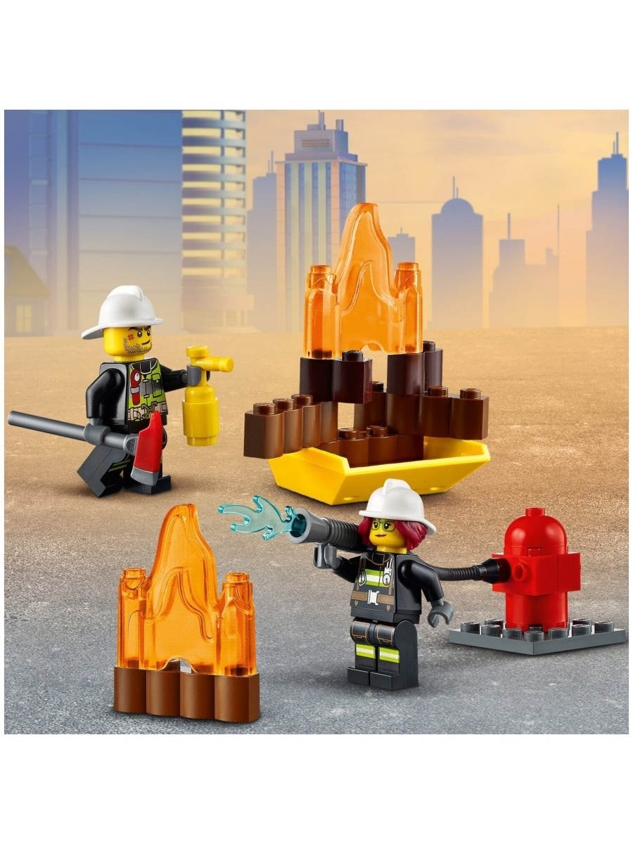Конструктор LEGO City Fire 60280 Пожарная машина с лестницей — фото 24