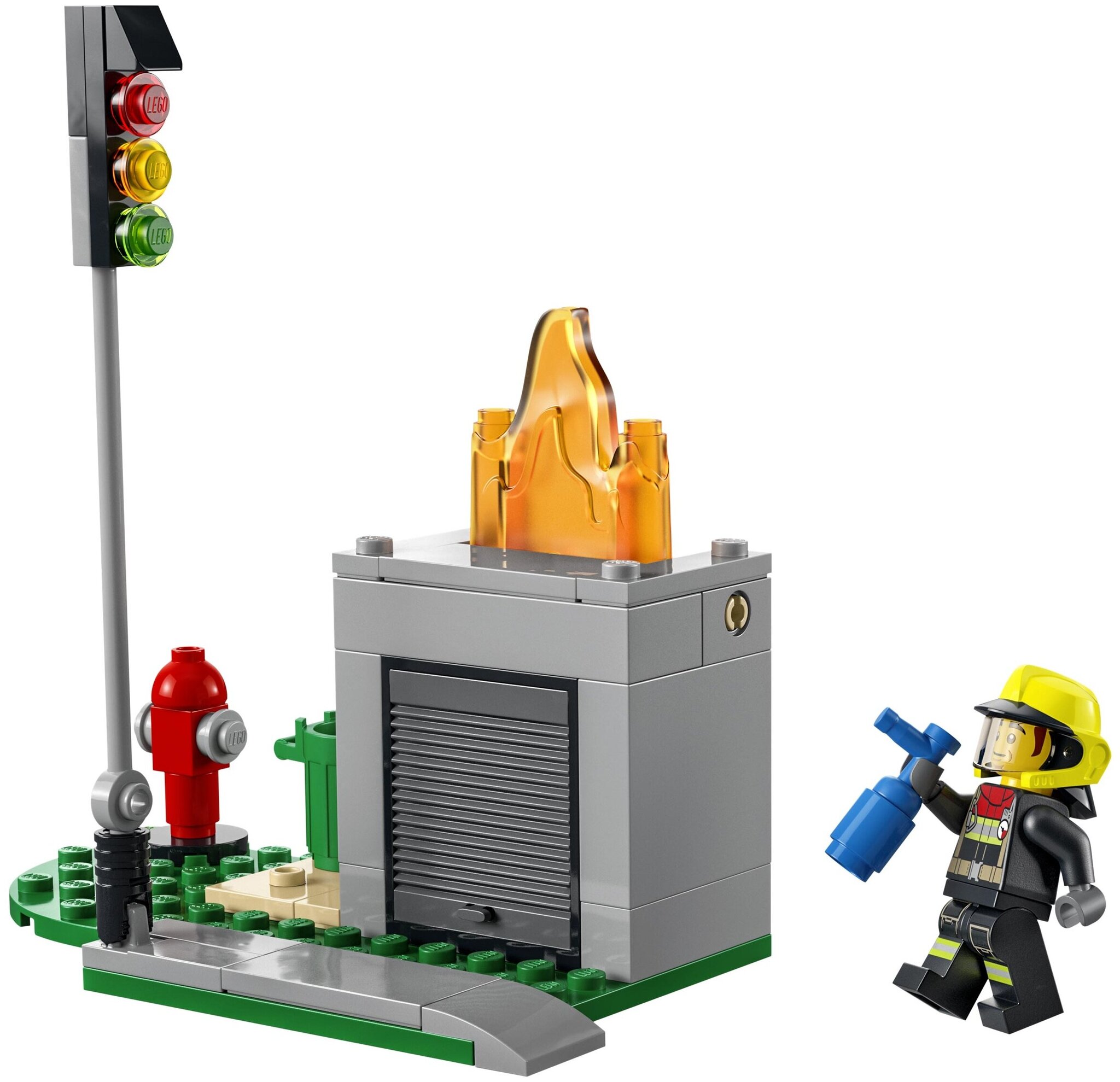 Конструктор LEGO City Fire 60319 Пожарная бригада и полицейская погоня — фото 9