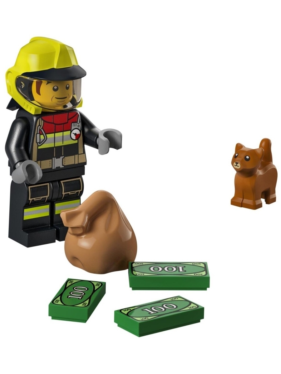 Конструктор LEGO City Fire 60319 Пожарная бригада и полицейская погоня — фото 29
