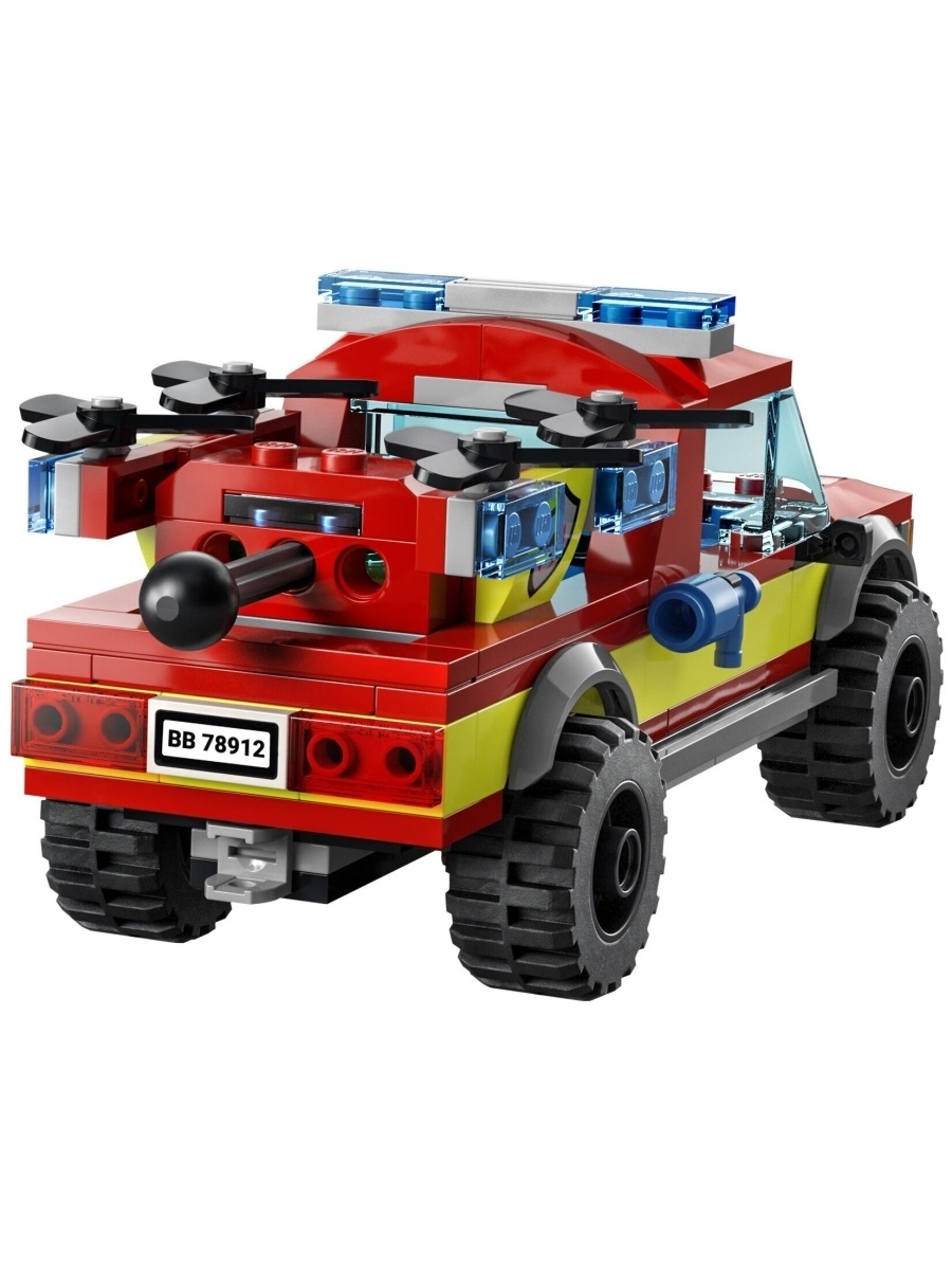 Конструктор LEGO City Fire 60319 Пожарная бригада и полицейская погоня — фото 26