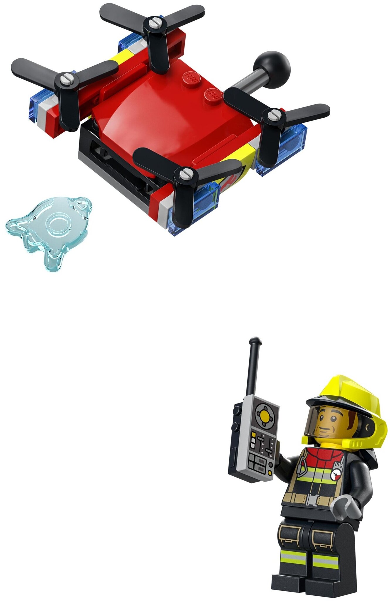 Конструктор LEGO City Fire 60319 Пожарная бригада и полицейская погоня — фото 10