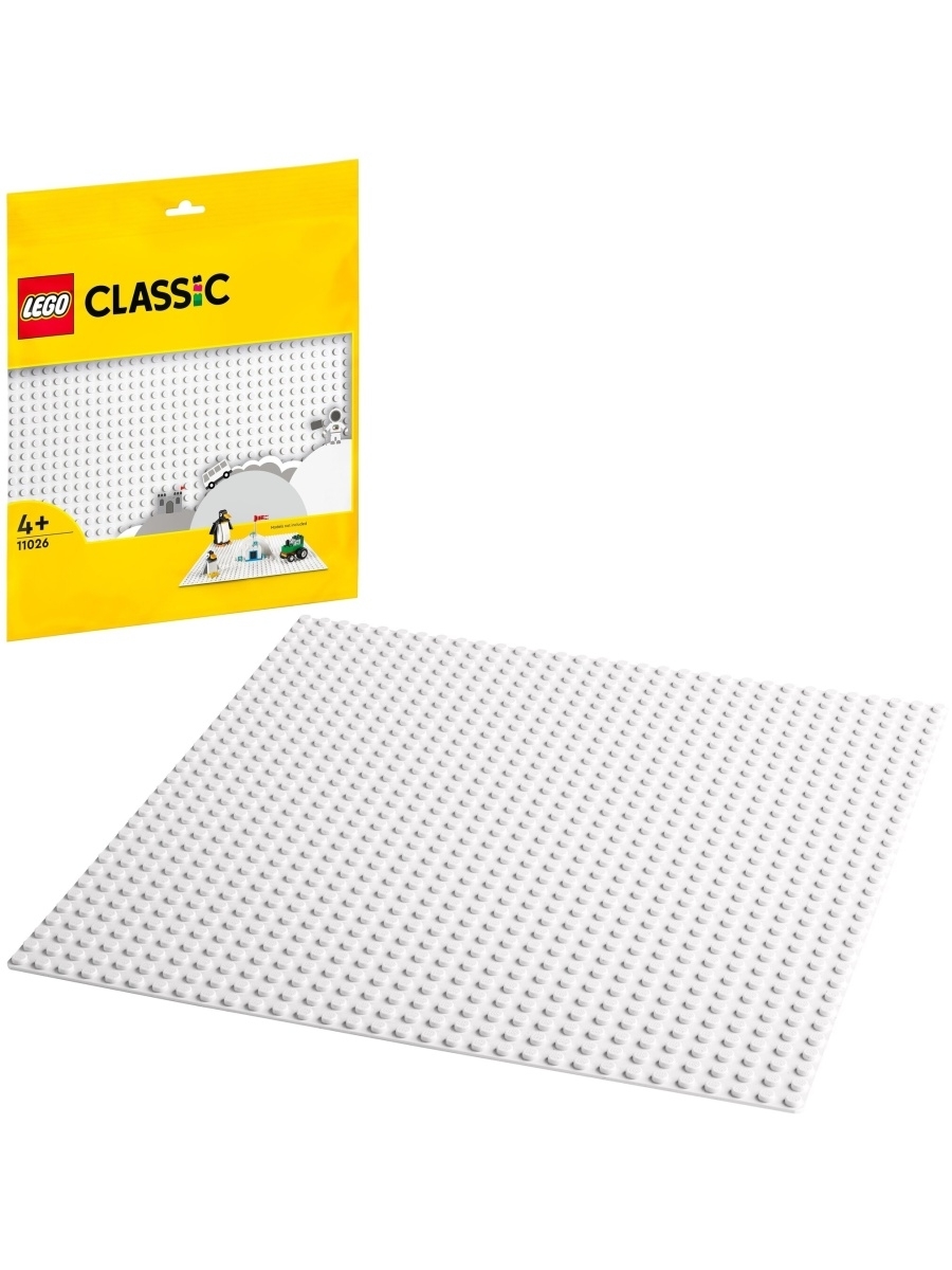 Конструктор LEGO Classic 11026 Белая базовая пластина — фото 11