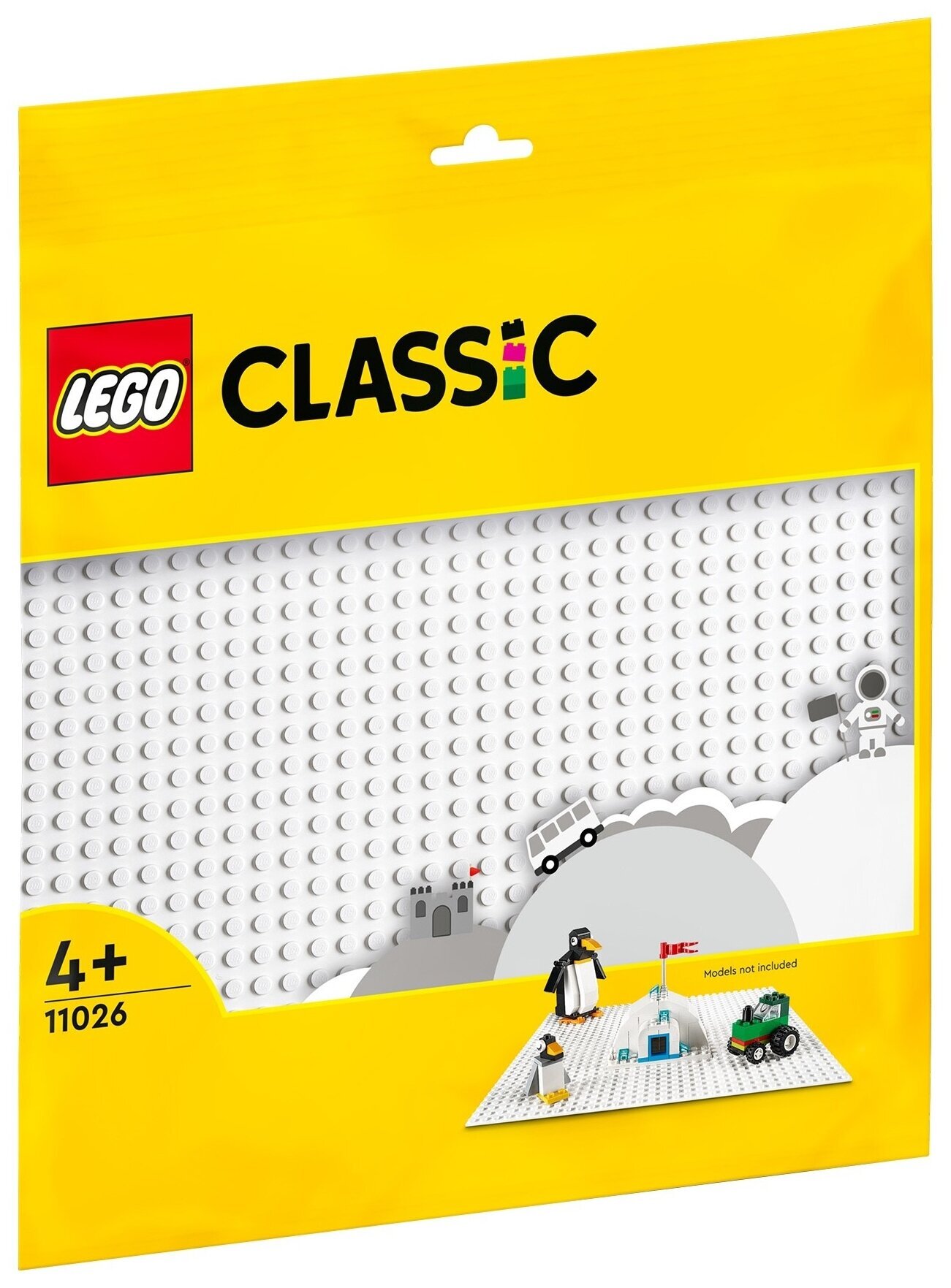 Конструктор LEGO Classic 11026 Белая базовая пластина — фото 10
