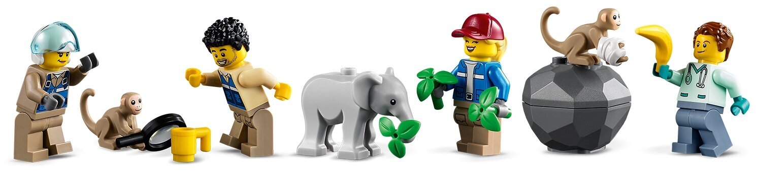 Конструктор LEGO City Stuntz 60302 Операция по спасению зверей — фото 9