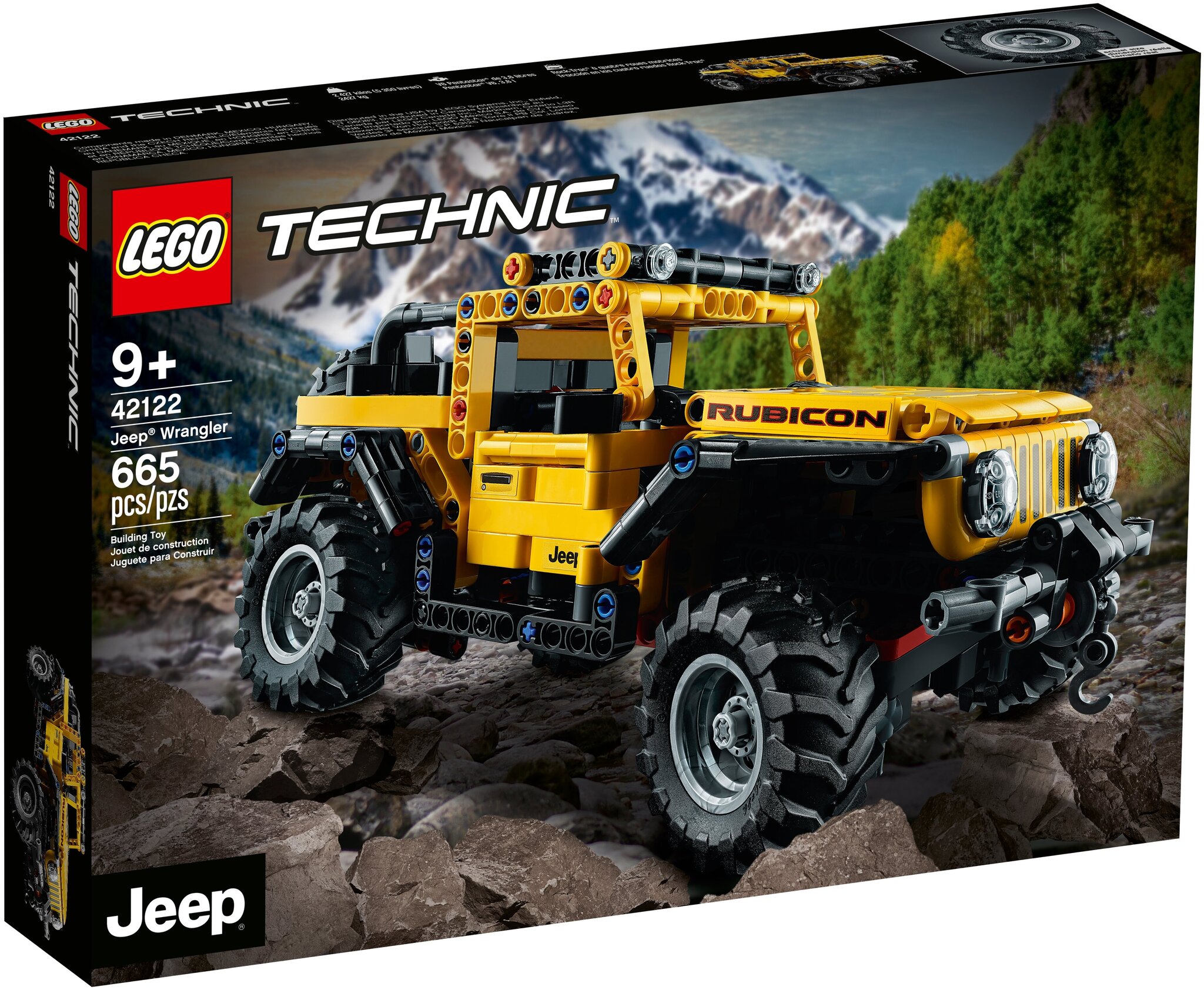 Конструктор LEGO Technic Jeep Wrangler 42122