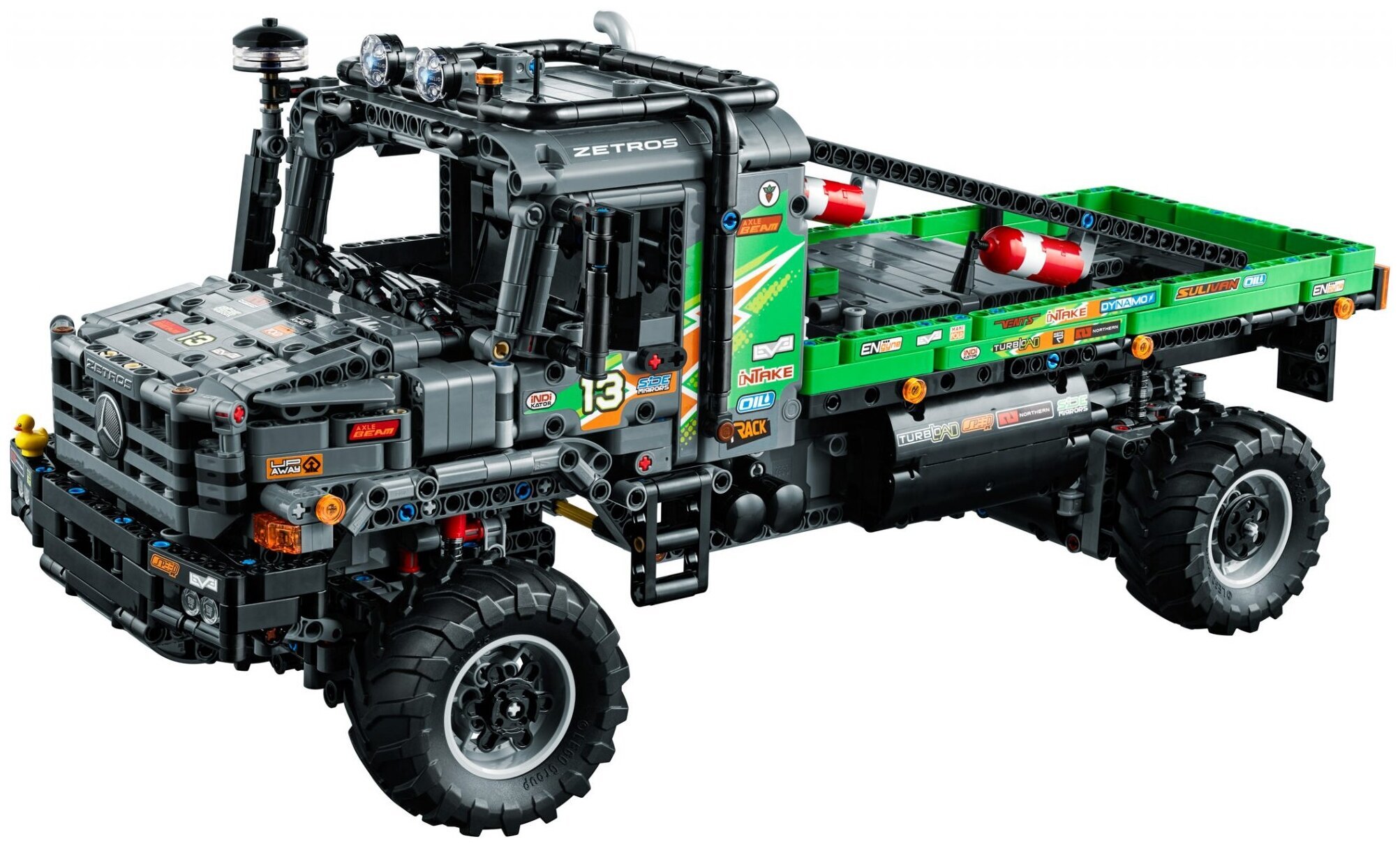 Конструктор LEGO Technic 42129 Полноприводный грузовик-внедорожник Mercedes-Benz Zetros — фото 17