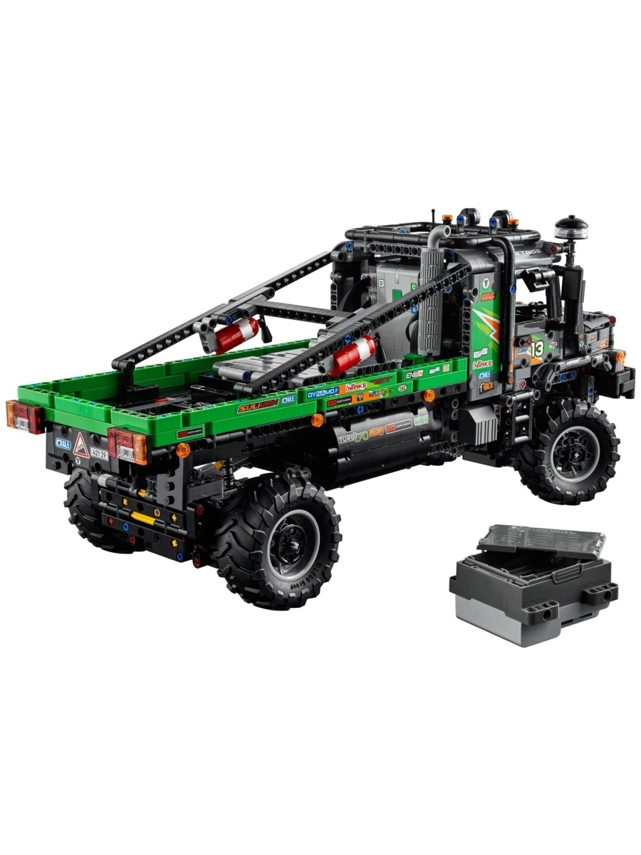 Конструктор LEGO Technic 42129 Полноприводный грузовик-внедорожник Mercedes-Benz Zetros — фото 34