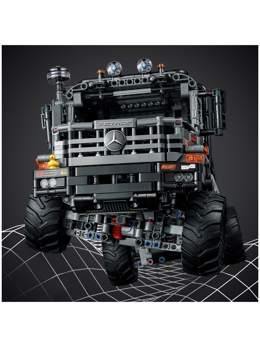 Конструктор LEGO Technic 42129 Полноприводный грузовик-внедорожник Mercedes-Benz Zetros — фото 31