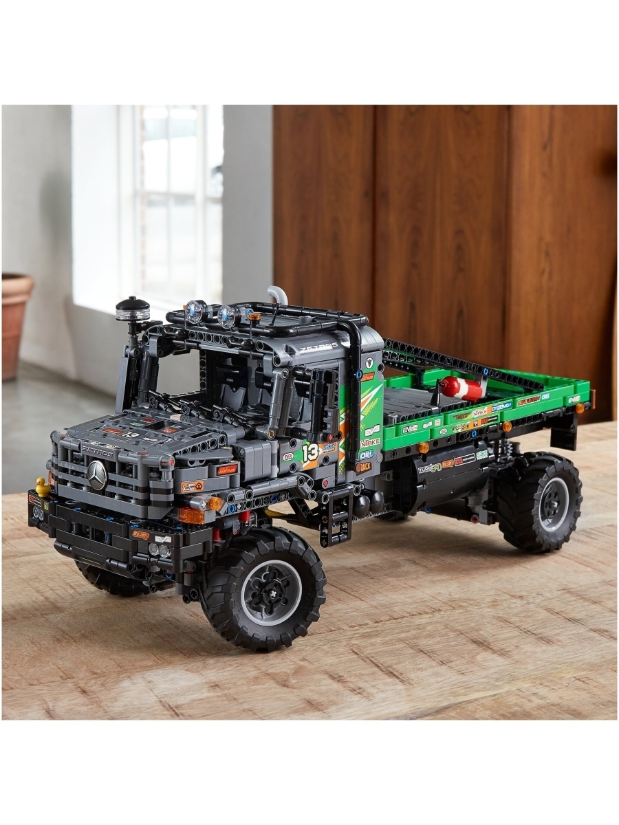 Конструктор LEGO Technic 42129 Полноприводный грузовик-внедорожник Mercedes-Benz Zetros — фото 23