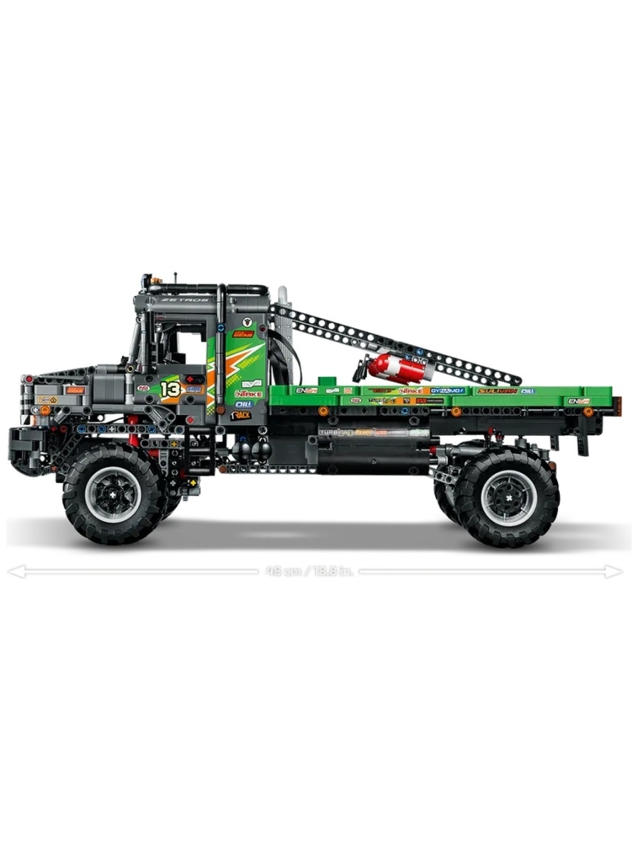 Конструктор LEGO Technic 42129 Полноприводный грузовик-внедорожник Mercedes-Benz Zetros — фото 33